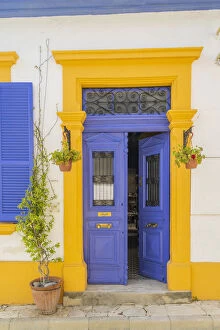 Door Gallery: Local architecture in Larnaca, Cyprus
