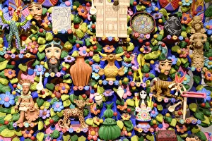 Mayan Gallery: Local artworks, Yucatan, Mexico