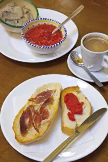 Local food, Ronda, Malaga Province, Andalusia, Spain