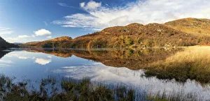 Lochside Prints: Loch Dochart Reflections, near Crianlarich, Stirling, Scotland