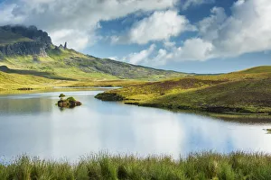 Loch Fada & Old Man of Storr, Isle of Skye, Highland Region, Scotland