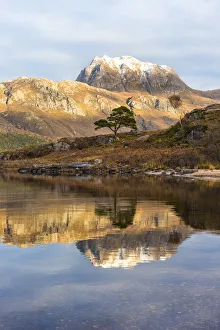 Wester Ross Prints: Loch Maree reflections, Wester Ross, Highlands, Scotland