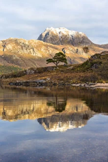 Images Dated 30th May 2017: Loch Maree reflections, Wester Ross, Highlands, Scotland