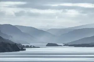 Glen Prints: Loch Maree, Wester Ross, Highland, Scotland, UK, February 2025