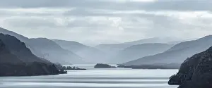 Glen Prints: Loch Maree, Wester Ross, Highland, Scotland, UK, February 2025