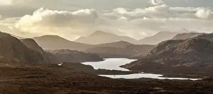 Isle Of Lewis Prints: Loch Slacsabhat and Loch Suaineabhal