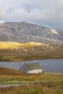 Images Dated 12th August 2021: Loch Stack, Sutherland, Highlands, Scotland, United Kingdom