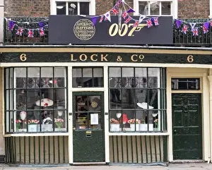 Grade Ii Prints: Lock & Co Hatters, the world oldest hat shop established in 1676