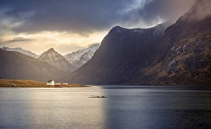 Norvegian Prints: Lofoten Island landscape, Lofoten Islands, Norway