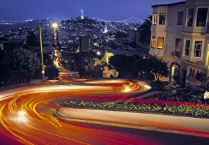 Lombard Street Prints: Lombard Street