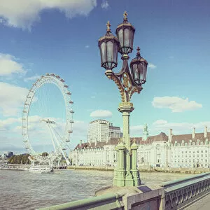 Images Dated 13th May 2021: London Eye & County Hall, London, England, UK