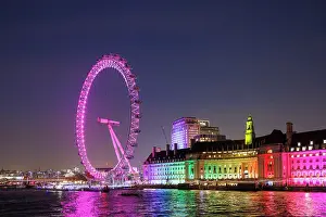 The London Eye Prints: The London Eye, London, England, UK