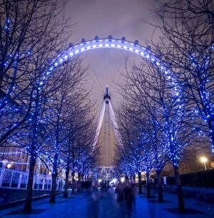 Images Dated 23rd December 2014: London Eye (Millennium Wheel), South Bank, London, England