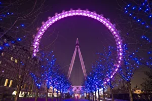 London Eye, South bank, London, England