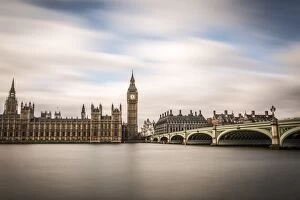Images Dated 1st February 2015: London, Westminster, House of Parliament with Big Ben