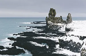 Snaefellsness Prints: Londrangar Stacks, Snaefellsness peninsula, northern Iceland