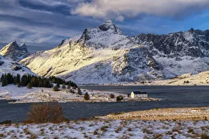 Solitary Prints: Lone House at Straumsnes, Lofoten Islands, Norway
