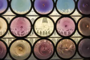 Serenissima Prints: Looking through the old windows of the Marciana librarys to the Doges Palace