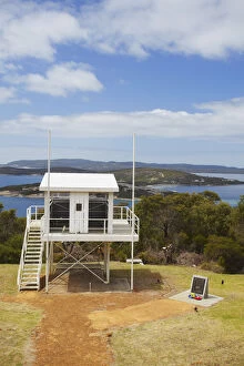 Western Australia Collection: Lookout tower in Princess Royal Fort, Albany, Western Australia, Australia