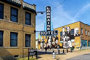 Legends Prints: Lorraine Hotel (Motel), National Civil Rights Museum