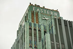 Images Dated 7th April 2016: Los Angeles, California. USA. The exterior of the famous Eastern Columbia Buiding