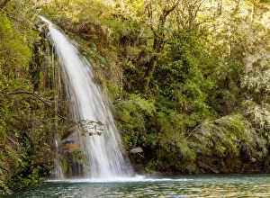 Los Enamorados Waterfall, Petrohue Waterfalls, Petrohue, Llanquihue Province, Los