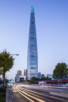 Architecture Collection: Lotte Tower (555m supertall skyscraper, 5th tallest building in the world when completed in 2016)