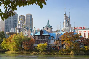 Entertainment Prints: Lotte World Adventure theme park, Seoul, South Korea