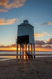 Images Dated 2nd March 2023: Low Lighthouse, Burnham on Sea, Somerset, England England, UK