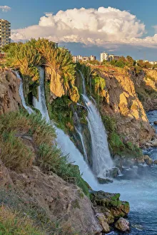 Antalya Prints: Lower Duden waterfalls, Antalya, Antalya province, Turkey