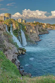 Antalya Prints: Lower Duden waterfalls, Antalya, Antalya province, Turkey