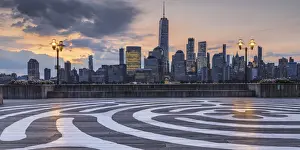 Lower Manhattan eith One World Trade Center from New Jersey, New York City