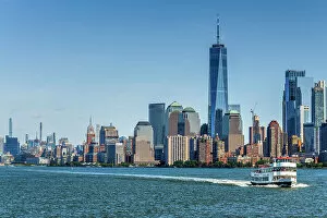 Images Dated 28th September 2022: Lower Manhattan skyline, New York, USA