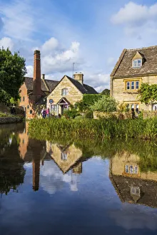 Lower Slaughter, Cotswolds, Gloucestershire, England, UK