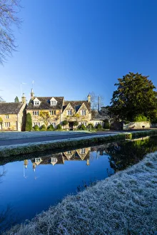Lower Slaughter, Cotswolds, Gloucestershire, England, UK