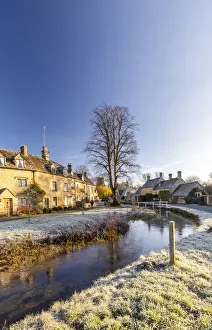 Lower Slaughter, Cotswolds, Gloucestershire, England, UK