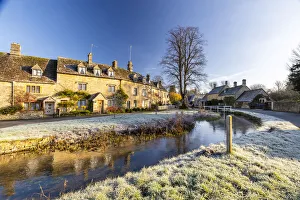 Images Dated 22nd January 2021: Lower Slaughter, Cotswolds, Gloucestershire, England, UK