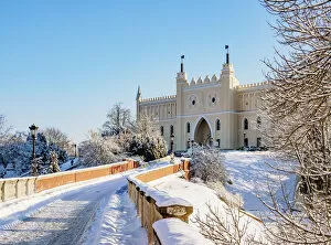 Images Dated 15th June 2021: Lublin Castle at winter time, Lublin Voivodeship, Poland