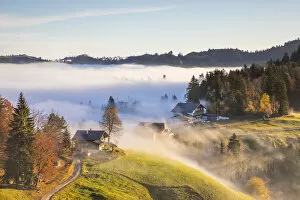 Above The Clouds Collection: Luderenalp, Emmental Valley, Berner Oberland, Switzerland
