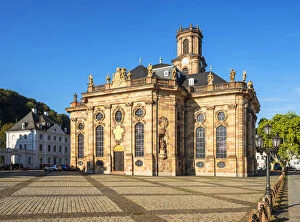 Ludwigs church at SaarbrAA┬╝cken, Saarland, Germany