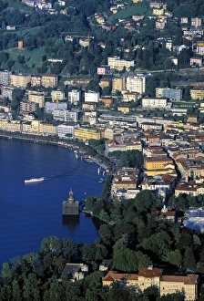 Ticino Prints: Lugano from Monte Bre