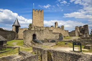 Images Dated 3rd September 2018: Luxembourg, Bourscheid, Bourscheid Castle