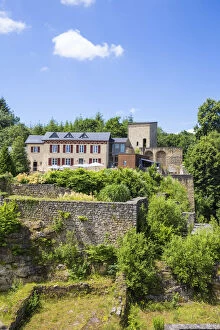 Luxembourg, Larochette, Building within Larochette castle