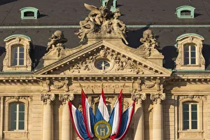 Images Dated 3rd September 2018: Luxembourg, Luxembourg City, ARBED building, the former headquarters building of the
