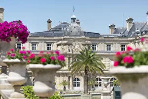 6th Arrondissement Prints: Luxembourg Palace & Luxembourg Garden, Paris, France