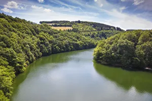 Luxembourg, Upper Sure nature park, Lultzhausen, Sure river