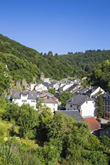 City Wall Prints: Luxembourg, View of Vianden