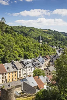 Luxembourg, View of Vianden