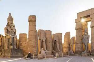 Images Dated 14th May 2020: Luxor Temple, Luxor, Egypt, Africa