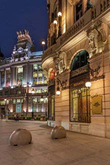 Shop Prints: Luxury store of Hermes in building of Palace of the Equitable, Madrid, Spain